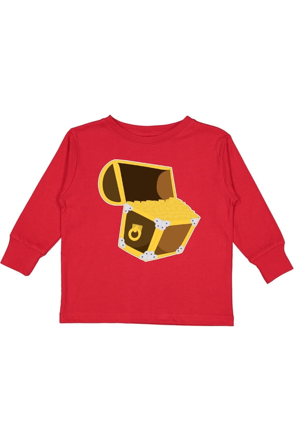 Treasure chest Boys or Girls Long Sleeve Toddler T-Shirt
