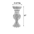 thumbnail image 3 of AFD Copper Drizzle Large Peacock Vase, 3 of 5