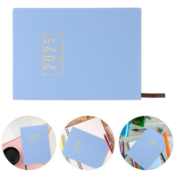 SEWCHICS Convenient Daily Planner Office Planner Pu Leather 1Pack