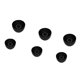 thumbnail image 2 of Consejos Para Los Oídos Almohadillas de silicona para auriculares Samsung Galaxy Buds 2 Wireless Earplug Caps (Negro), 2 of 5