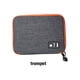 thumbnail image 3 of Jumpingount Bolsa de almacenamiento de Cable USB, resistente al agua, 2 capas, portátil, para viajes en casa, dormitorio, disco Flash electrónico, cable de Carteras S gris Jumpingount AP012998-05, 3 of 6