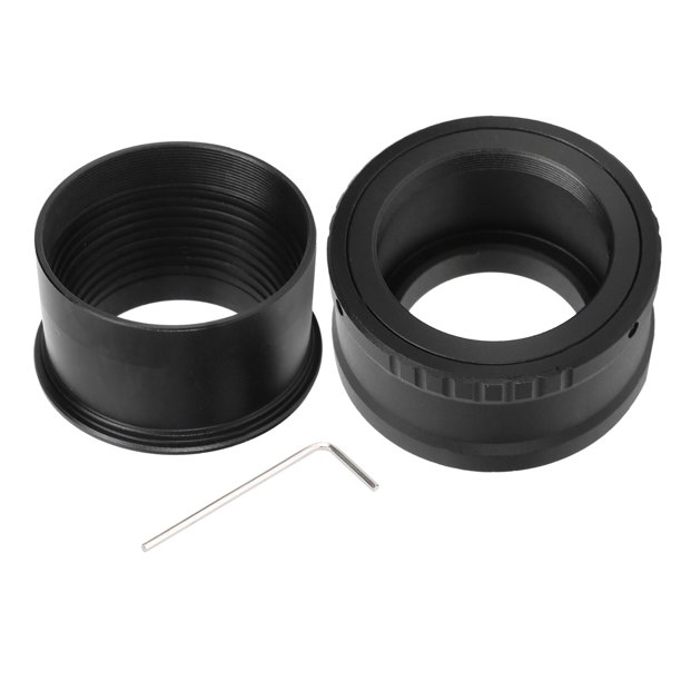 Adaptador montura en T para telescopio Adaptador lente cámara para telescopio Adaptador en T 2 pulgadas para T2 a NX Adaptador telescopio a cámara Adaptador telescopio para Samsung NX LHCER Descripción de la referencia