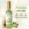 thumbnail image 4 of Matteo's Sugar Free Coffee Syrup, Pistachio, 750mL, 0 Calories, 0 Sugar, (Single Bottle), 4 of 5