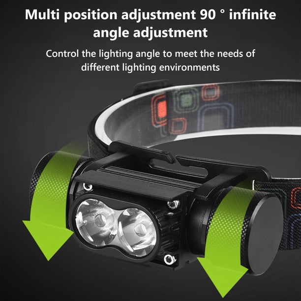 Lampe Frontale LED Ultra Puissante,3000 Lumens Super Lumineux 3LED 230° Torche Rechargeable USB Capteur De Mouvementetanche Ipx5 93103052 Lampe Frontale LED Ultra Puissante,3000 Lumens Super Lumineux 3LED 230° Torche Rechargeable USB Capteur De Mouvementetanche Ipx5 93103052
