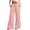*Pink, variant on VBVC Women's Wide Leg Ruffle Hem Sweatpants , Drawstring Stretchy Trousers For Women , Ladies' Casual Lounge Pants with Pockets, S-2XL
