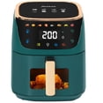 thumbnail image 1 of Panana 8QT Freidora de aire grande compacta, 8 menús preestablecidos Airfryer, preajustes de control digital de un solo toque, pantalla táctil, apta para lavavajillas, antiadherente, apta para la fami, 1 of 5