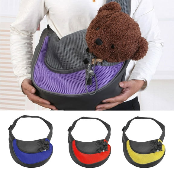 SPRING PARK Portable Dog Breathable Mesh Cloth Carrier for Small Dogs Puppy Carrier for Small Dogs and Cat