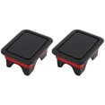 thumbnail image 3 of Para cubiertas de bolsillos de estacas Ram 1500, cubierta de bolsillo de estacas de riel de caja de camioneta trasera para Ram 2019 2020 2021 (2), 3 of 5