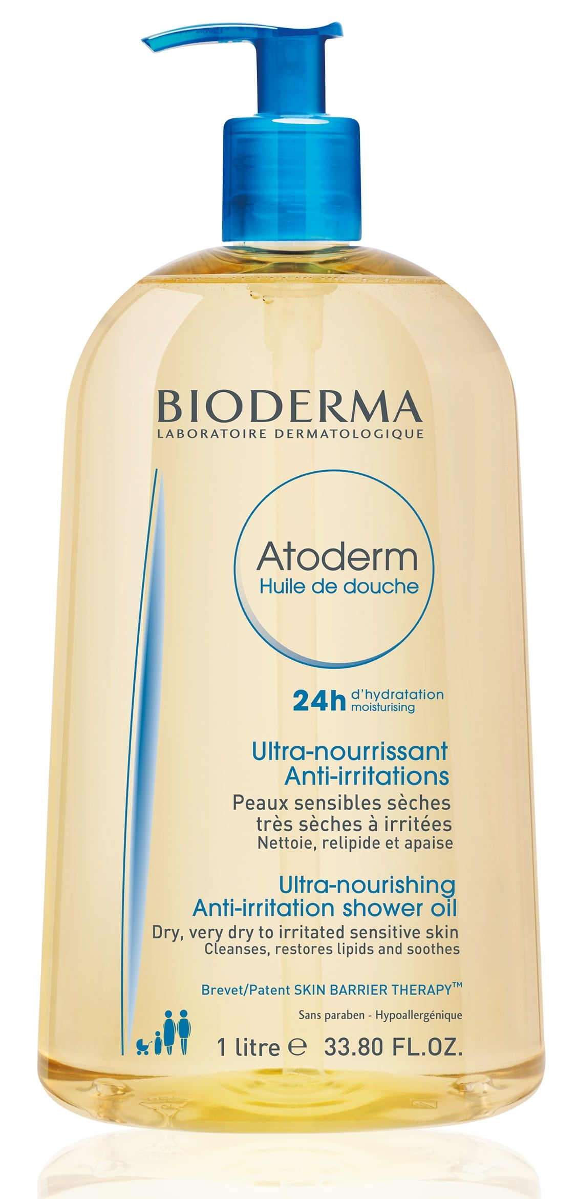Bioderma - Atoderm - Shower Oil - Moisturizing and Nourishing Body and ...