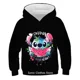 thumbnail image 2 of Sudadera con capucha Kawaii para niñas, sudadera con capucha de Lilo y Stitch para niños, sudadera con letras para bebés, ropa informal de Anime Manga para niñas y niños, 2 of 4