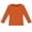Orange, variant on QUOTAY Cute Going Out Tops Girls Slim Fit Long Sleeve Ribbed Stretch Tee Comfortable Casual Basic Girls Shirts Army Green,L