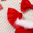 thumbnail image 6 of URMAGIC Christmas Toddler Girl Dress Outfits Long Sleeve Tulle Tutu Toddler Baby Girl Christmas Dress Clothes 1-7 Years, 6 of 7