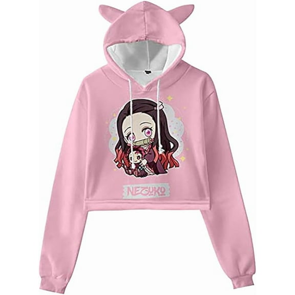 Demon Slayer Hoodies Unisex Anime Cosplay Cute Sweatshirt for Men Women