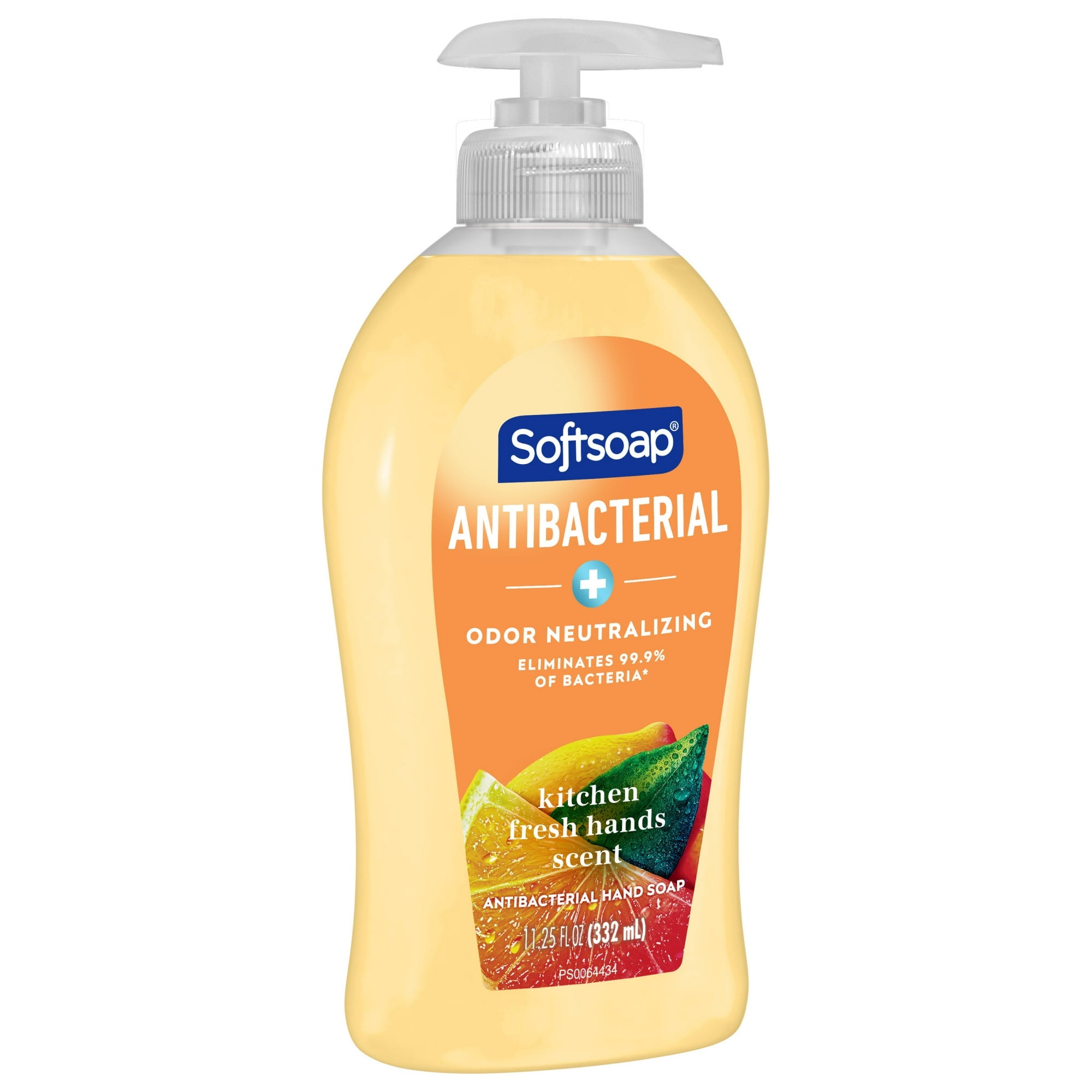 Softsoap Liquid Hand Soap, Antibacterial Kitchen Fresh Hands, 11.25 oz, 3 Pack