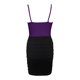thumbnail image 5 of Vestidos de tirantes plisados a la cadera sin mangas adelgazantes de retazos sexy de verano para mujer Fridja  hjkh6796, 5 of 5