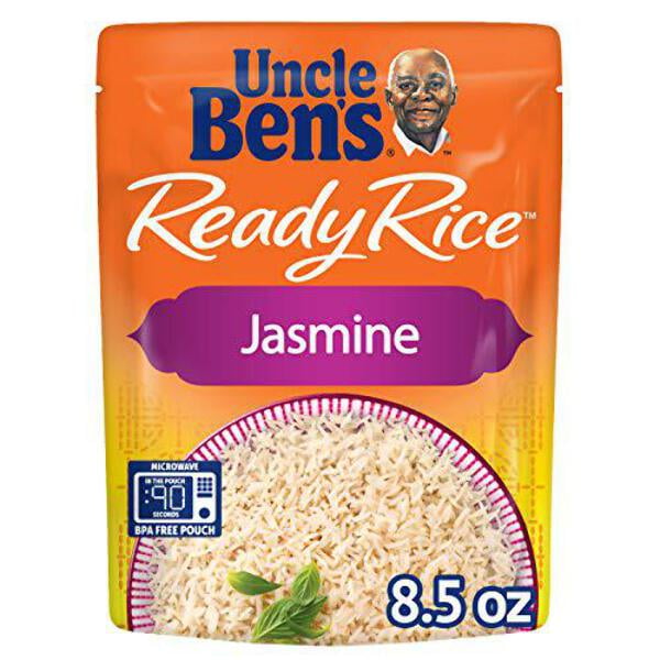 UNCLE BEN'S Ready Rice Jasmine Rice, Ready to Heat 8.5 Oz Pouches