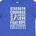 thumbnail image 4 of Inktastic Down Syndrome Awareness Strenth Courage Support Boys or Girls Baby T-Shirt, 4 of 5