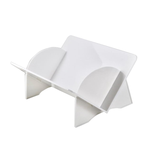 Estantería de Escritorio Estanterías Soporte para Libros Soporte de Exhibición Portátil Estante de Almacenamiento de Mesa Estable Estantería Almacenam blanco Macarena Soporte de exhibición de libros