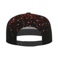 thumbnail image 4 of Balery Baseball Cap Flat Bill Hats for Men Adjustable Size for Running Workouts and Outdoor Activities All Seasons Dad Hat(Red Glitter1 ), 4 of 9