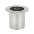 thumbnail image 3 of 63mm Universal Motorcycle Exhaust Pipe Baffle Muffler Silver Tone Universal, 3 of 5