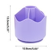 thumbnail image 3 of Meitianfacai Pencil Pen Holder for Desk,6 Slots Rotatable Desk Organizers Solid Color,Desktop Storage Stationery Organizer, Cute Pencil Cup Pot , Office, Home, 3 of 4