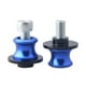 thumbnail image 2 of 2 uds aluminio 10mm 1,5 deslizadores de oscilante de motocicleta carretes tornillo de soporte de oscilante CNC para Azul DYNWAVEMX Tornillos del soporte del brazo oscilante, 2 of 7