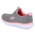 thumbnail image 2 of Skechers Sport Baskets Summits pour Femmes, Gris/rose, 9 m US, 2 of 6