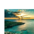 thumbnail image 4 of Tachiuwa Aquarium Background Tank Backdrop Sunset Wallpaper Sticker 76x56cm, 4 of 9