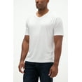 thumbnail image 3 of DEVOPS 5 Pack Men's UPF 50+ Sun Protection Moisture Wicking Dry-Fit Short Sleeve Workout V-Neck Shirts (X-Large, White/White/Graphite/Navy/Black), 3 of 7