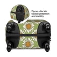 thumbnail image 4 of Lsque Daisies Flowers Printed Luggage Cover, Travel Luggage Protector,Scratch and Dirt Resistant, Fits 18-32 Inch Luggage - Medium, 4 of 9
