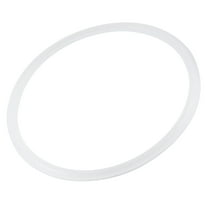 Uxcell Silicone Rubber Gasket Flange O-Ring for 6 inch Clamp White