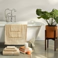 thumbnail image 3 of Cotton Alley 100% Cotton Bath Towel Set 6 Pcs 2 Bath Towels - 2 Face Towels - 2 Wash Cloths - Soft & High Absorbent Beige, 3 of 5