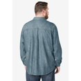 thumbnail image 4 of Boulder Creek By Kingsize Men's Big & Tall  Long Sleeve Denim And Twill Shirt, 4 of 6