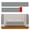 Gray-Kick Plate - 2 Pack - 6"x34", variant on Kick Plate - 2 Pack - 6"x34" Black Door Protection