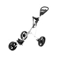 thumbnail image 2 of Carrito de golf de empuje y tracción Carrito de golf de tracción Carrito de golf portátil de 3 ruedas Fácil de transportar Equipo liviano Bolsa de Negro, 2 of 8