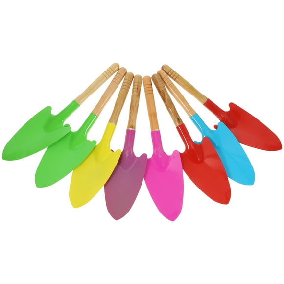 SKISUNO 8 Pcs Jouets d'Extérieur Mini Pelle pour Enfants en Couleurs Assorties pour Activités de Plage et de Neige