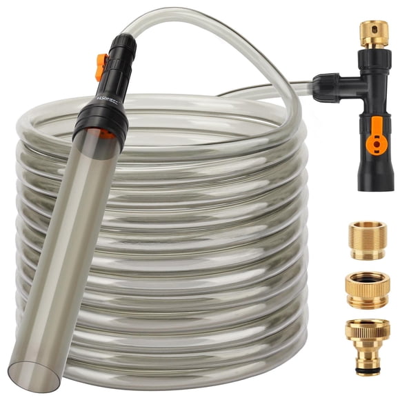 Kit de cambio de agua Hygger para acuario sin baldes con grifo de metal