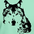 thumbnail image 3 of CafePress - Black And White Wolf Men's Value T Shirt - Men's Classic Graphic Cotton T-Shirt, 3 of 4