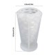 thumbnail image 2 of Moyic Molde de silicona para velas aromáticas, molde antiadherente suave para hielo, arcilla artesanal, decoración para festivales, Type2 NO2, 2 of 6