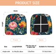 thumbnail image 3 of Pioneer Flower Seat Covers for Dining Room Chairs Set Of 4,Stretch Printed Washable Chair Seat Cover with Elastic Ties and Button,Removable Waterproof Couch Cushion Covers, 3 of 6