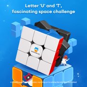 Gan Monster Go Trainer Cube, Speed Cube 3x3 Puzzle Toys for Children Beginners