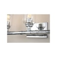 thumbnail image 4 of Lucas McKearn Rampart 3-light Metal Bath Vanity Light in Polished Chrome, 4 of 5