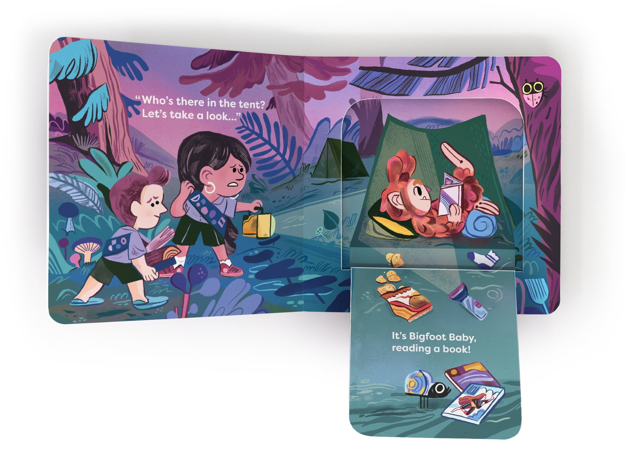 Hazy Dell Flap Book: Bigfoot Baby! : A Hazy Dell Flap Book (Board book) -  Walmart.com