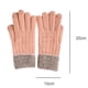 thumbnail image 2 of Guantes mágicos térmicos elásticos con pantalla táctil de invierno, tejidos de lana cálida y forrados con vellón grueso, 2 of 5