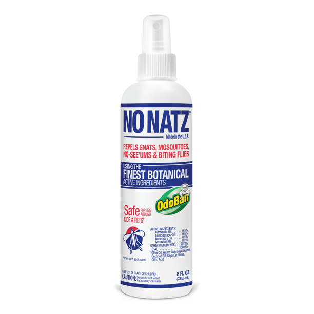 No Natz Botanical Bug Repellent, Effective for Gnat, Mosquito, and Biting Flies, HandCrafted