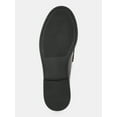 thumbnail image 6 of Free Assembly Women's Studded Faux Leather Loafers, Sizes 6-11, 6 of 6