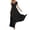 A-Black123, variant on Women's V Neck Wrap Maxi Dress Cap Sleeve Waisted Flowy Formal Wedding Guest Gown
