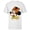 White, variant on Disney Minnie Mouse Fall Vibes Autumn Leaves - Short Sleeve T-Shirt for Kids - Customized-White