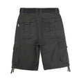 thumbnail image 2 of Ma Croix Men's Utility Multi Pockets Comfortable Twill Cargo Shorts with Belt, 2 of 3