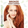 thumbnail image 3 of Red Henna Hair Color For All Kit | 100% All Natural Hair Dye & Beard Dye Powder (Bronze Shiny Copper) Organic, Herbal & Vegan Chemical & Cruelty Free Permanent Gray Coverage & Tinting, 3 of 9